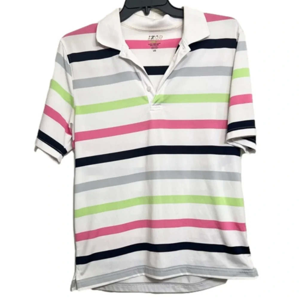 Izod Golf Shirt Men Medium - Picture 1 of 3
